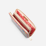 VERTO LONG ZIP WALLET - COU - COSMIC LATTE